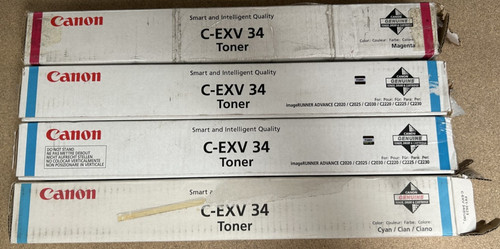Canon exv34 cyan magenta - c-exv34,