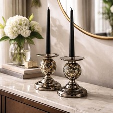 Set × 2 Scarlet Black  Mosaic