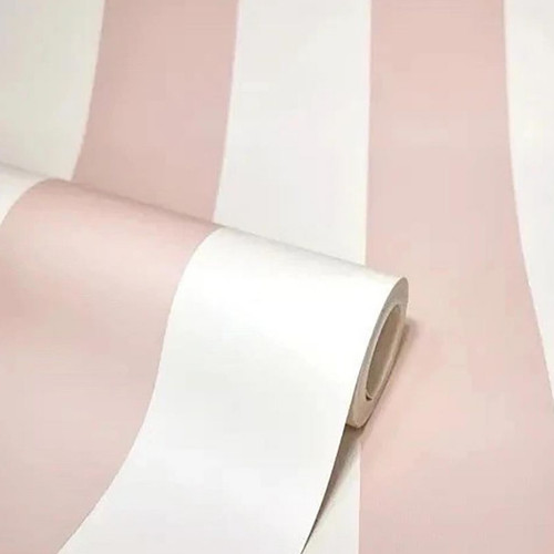Pink white stripe wallpaper - stripe,