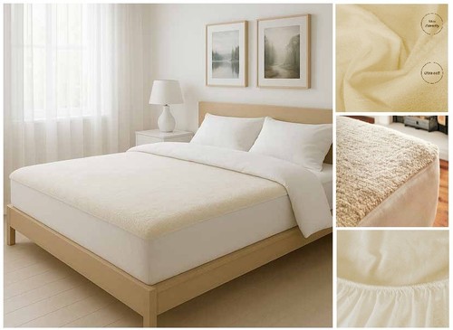 Under fleece mattress - under,