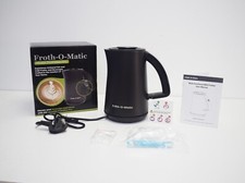 🌟 Froth-O-Matic – Froth Max Pro | 5-in-1 Electric Milk Frother | Hot & Cold 🌟