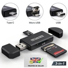 USB SD Micro USB Type C OTG 3