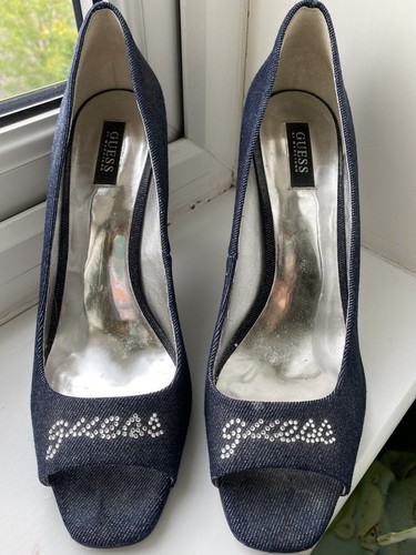 Guess women denim shoes high - guess,