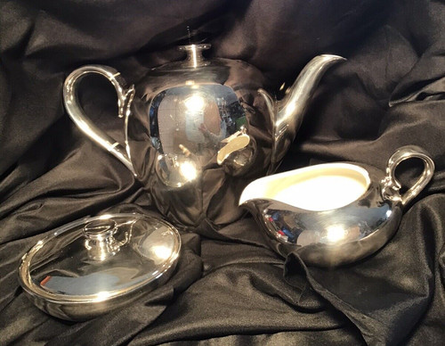 Heinrich porcelain silver tone - porcelain,