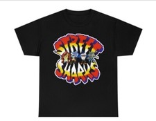 Street Sharks Black Unisex T