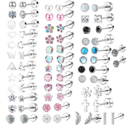 1pair crystal earrings - 1pair,