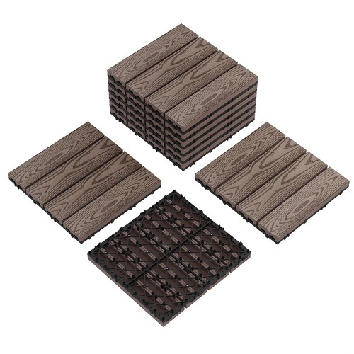 9pcs wood composite - 9pcs,