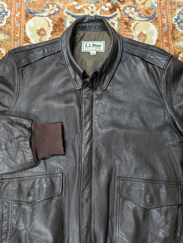 Vtg bean goatskin a 2 - l.l.,