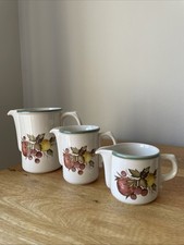 Wedgwood ‘Covent Garden’ Trio Of Jugs 