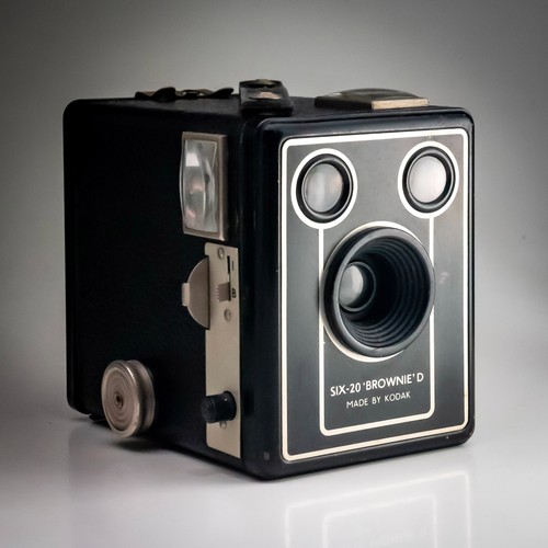 Kodak six brownie box - d,