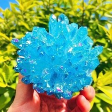 Natural Raw Blue Cluster Angel