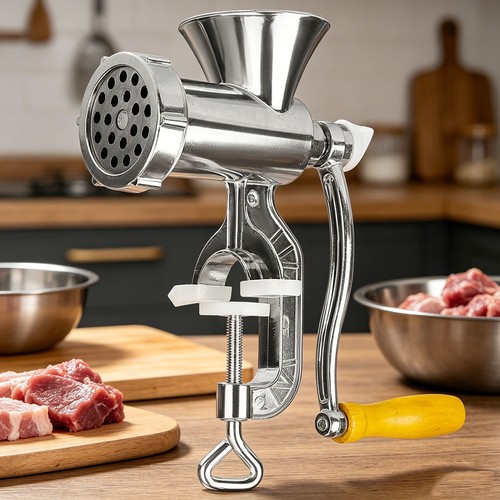 Hand manual meat - manual, grinder