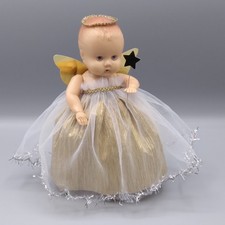 Victorian inspired Tudor Rose Christmas Fairy Tree Topper  6" - E