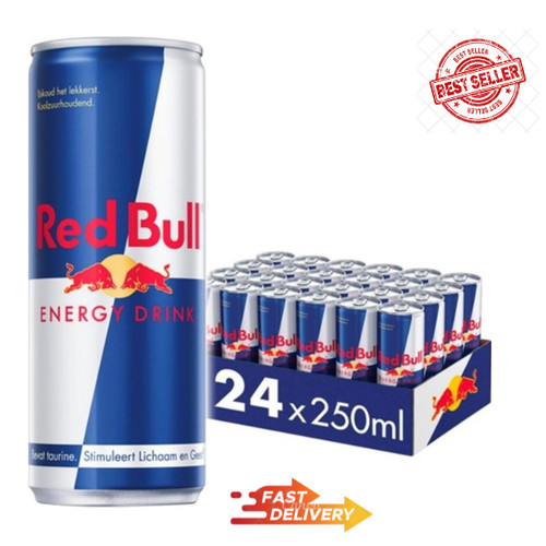 Red bull energy drink - bull,