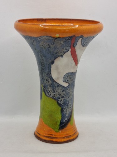 Studio pottery abstract flower - pottery,