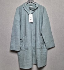 Masai Boiled Wool Coat Womens