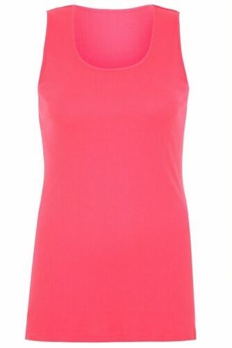 Vest women plain rib top - vest,