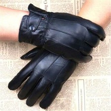 MENS REAL LEATHER GLOVES
