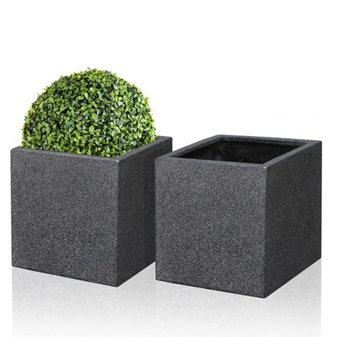Black polystone resin - black,