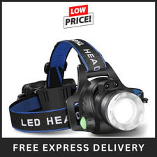 T6 LED Headlamp Rechargeable