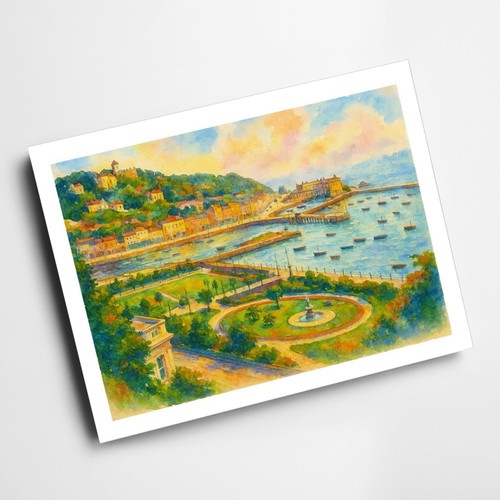 Print torquay vane - -, hill