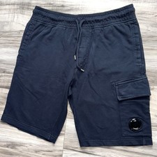 CP COMPANY Fleece Lens Shorts Small 30W