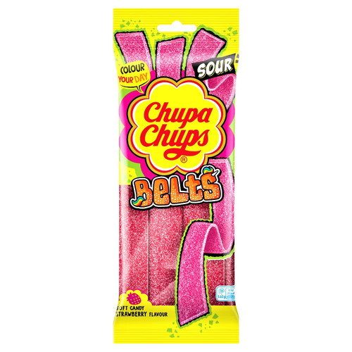 Chupa chups sour strawberry - sour,
