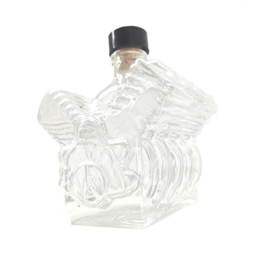 Whisky bottle the shape - in, of