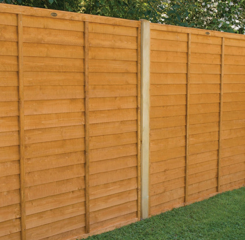 Dip treated overlap fence - dip,