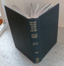 Vintage Book 1960 Modern