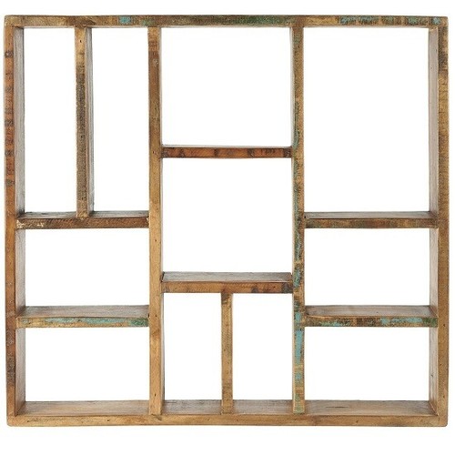Shelf recycled wood unique - recycled,