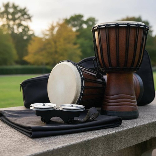Finger mounted tambourine mini - finger-mounted,
