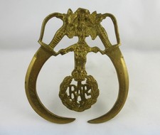 WW2 Brass Trench Art RAF