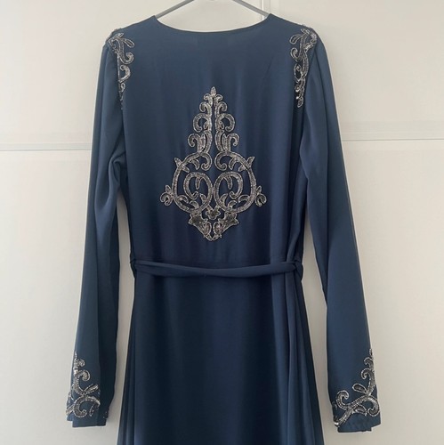 Navy blue women open - women,
