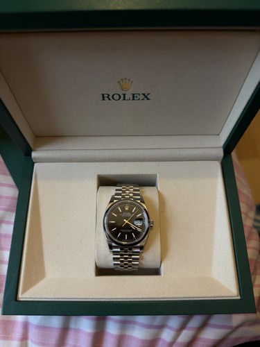 Rolex datejust 36mm black - datejust,
