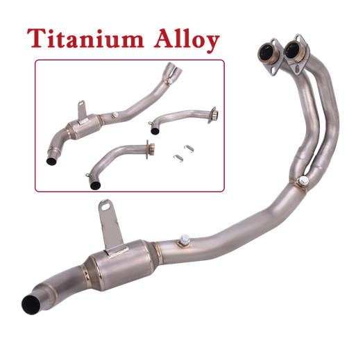 Full exhaust system front link - exhaust,
