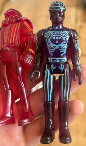 Vintage tomy tron - tron, figure
