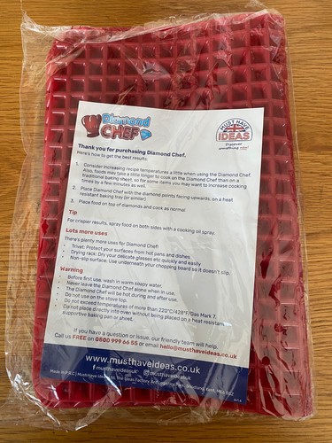 Diamond chef silicone - chef, baking