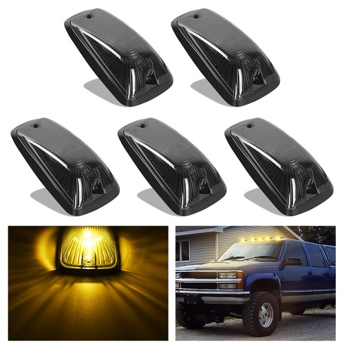 Smoked amber led - amber, cab