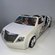 Bratz The Movie Limo Car No Dolls Included White Forever Diamonds Parts Damage
