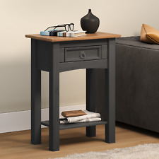 Corona Console Table Charcoal