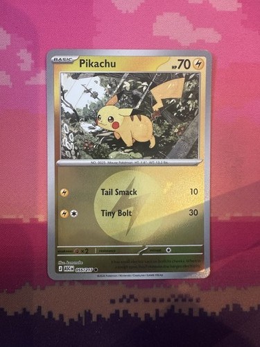 Pokemon card pikachu - pokemon, ascended