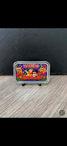 Haribo 1oz silver bar - haribo, 85/100
