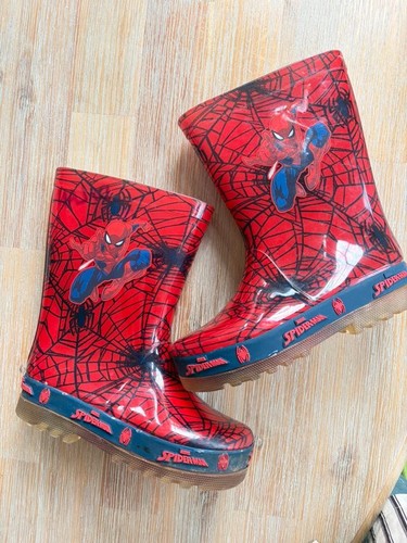 Marvel spider man kids wellies - marvel,