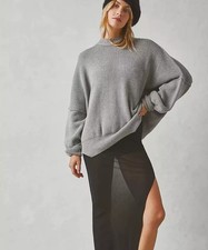 Free People grey roll neck