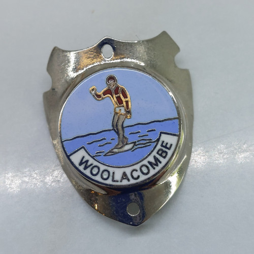 Woolacombe enamelled crested - woolacombe,
