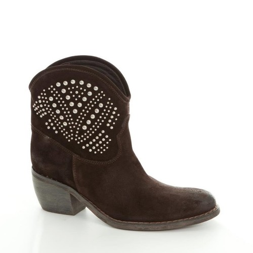 Lama peach ladies - peach, suede