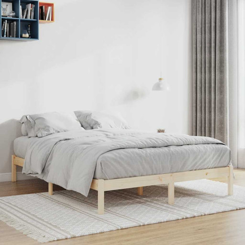 Bed frame solid pine - , wood
