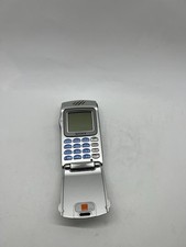 SONY CMD Z7 MOBILE PHONE VINTAGE RETRO SILVER FLIP TAC COLLECTORS REAR
