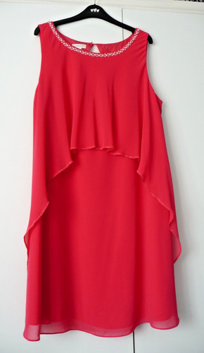 Monsoon deep pink chiffon - deep,